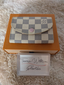 LOUIS VUITTON AZUR ROSALIE WALLET