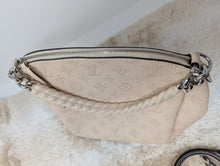 LOUIS VUITTON IVORY MAHINA BABYLONE BB CROSSBODY