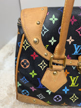 LOUIS VUITTON BLACK MULTICOLOR BEVERLY GM