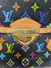 LOUIS VUITTON BLACK MULTICOLOR BEVERLY GM