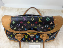 LOUIS VUITTON BLACK MULTICOLOR BEVERLY GM