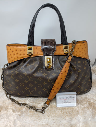LOUIS VUITTON LIMITED EDITION OSKAR MACHA WALTZ GM, EXOTIC