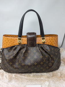 LOUIS VUITTON LIMITED EDITION OSKAR MACHA WALTZ GM, EXOTIC