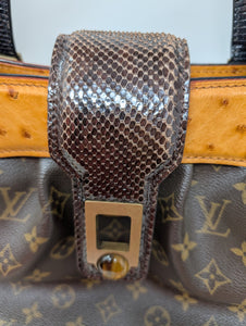 LOUIS VUITTON LIMITED EDITION OSKAR MACHA WALTZ GM, EXOTIC
