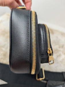 LOUIS VUITTON BLACK EMPREINTE UTILITY CROSSBODY