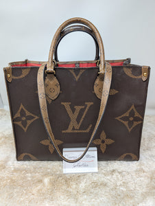 LOUIS VUITTON ONTHEGO MM, FAIR CONDITION