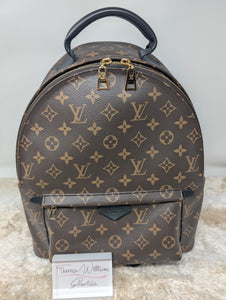 LOUIS VUITTON MONOGRAM PALM SPRINGS MM BACKPACK