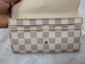 LOUIS VUITTON AZUR SARAH WALLET