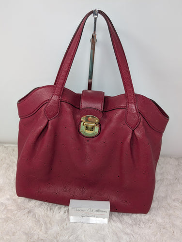 LOUIS VUITTON MAHINA CIRRUS PM, RASPBERRY