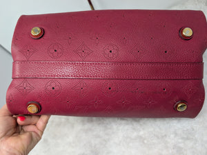 LOUIS VUITTON MAHINA CIRRUS PM, RASPBERRY