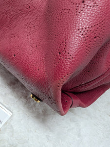 LOUIS VUITTON MAHINA CIRRUS PM, RASPBERRY