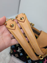LOUIS VUITTON BLACK MULTICOLOR ANNIE MM