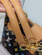 LOUIS VUITTON BLACK MULTICOLOR ANNIE MM
