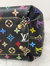 LOUIS VUITTON BLACK MULTICOLOR ANNIE MM