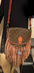 LOUIS VUITTON MONOGRAM CUSTOM FRINGE ST CLOUD GM