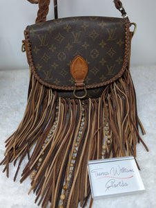 LOUIS VUITTON MONOGRAM CUSTOM FRINGE ST CLOUD GM