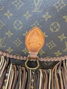 LOUIS VUITTON MONOGRAM CUSTOM FRINGE ST CLOUD GM