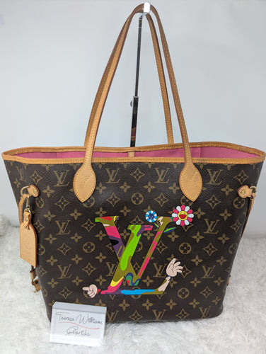 LOUIS VUITTON LIMITED EDITION MURAKAMI HANDS NEVERFULL MM