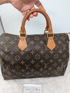 LOUIS VUITTON MONOGRAM SPEEDY 30