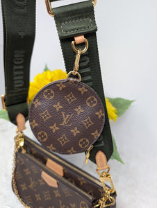 LOUIS VUITTON MULTI POCHETTE ACCESSORIES, LIKE NEW