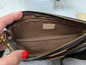 LOUIS VUITTON MULTI POCHETTE ACCESSORIES, LIKE NEW