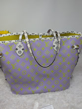 LOUIS VUITTON LIMITED EDITION GIANT COLLECTION PURPLE NEVERFULL MM