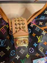LOUIS VUITTON BLACK MULTICOLOR CHRISSIE
