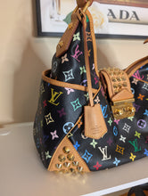 LOUIS VUITTON BLACK MULTICOLOR CHRISSIE