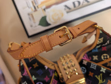 LOUIS VUITTON BLACK MULTICOLOR CHRISSIE