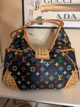 LOUIS VUITTON BLACK MULTICOLOR CHRISSIE