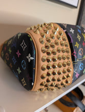 LOUIS VUITTON BLACK MULTICOLOR CHRISSIE