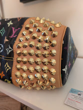 LOUIS VUITTON BLACK MULTICOLOR CHRISSIE