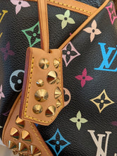 LOUIS VUITTON BLACK MULTICOLOR CHRISSIE
