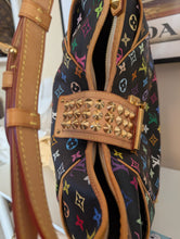LOUIS VUITTON BLACK MULTICOLOR CHRISSIE