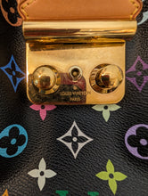 LOUIS VUITTON BLACK MULTICOLOR CHRISSIE