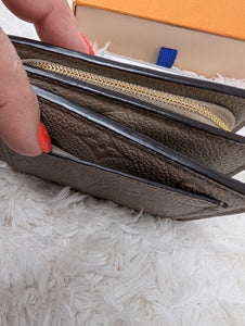LOUIS VUITTON EMPREINTE CLEA WALLET, TURTLEDOVE