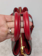 LOUIS VUITTON MONOGRAM RED SOUFFLOT BB