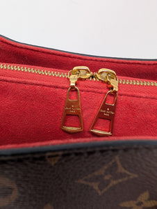 LOUIS VUITTON MONOGRAM RED SOUFFLOT BB