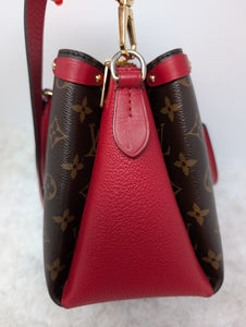 LOUIS VUITTON MONOGRAM RED SOUFFLOT BB