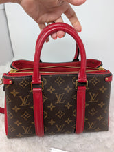 LOUIS VUITTON MONOGRAM RED SOUFFLOT BB