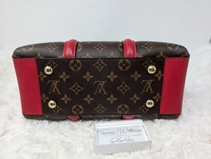 LOUIS VUITTON MONOGRAM RED SOUFFLOT BB