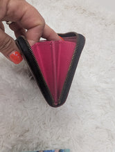 LOUIS VUITTON BLACK MULTICOLOR ZIPPY COMPACT WALLET