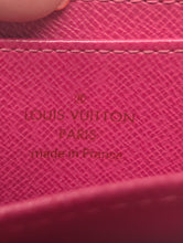 LOUIS VUITTON BLACK MULTICOLOR ZIPPY COMPACT WALLET