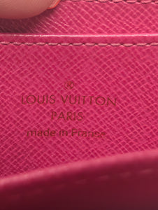 LOUIS VUITTON BLACK MULTICOLOR ZIPPY COMPACT WALLET