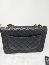 CHANEL BLACK CAVIAR SINGLE FLAP JUMBO