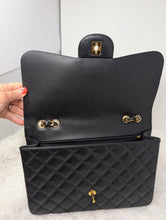 CHANEL BLACK CAVIAR SINGLE FLAP JUMBO
