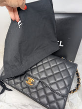 CHANEL BLACK CAVIAR SINGLE FLAP JUMBO