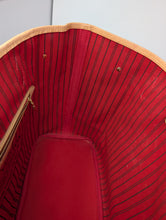 LOUIS VUITTON NEVERFULL MM, RED INTERIOR