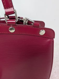 LOUIS VUITTON EPI BREA MM, FUSHIA