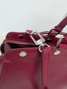 LOUIS VUITTON EPI BREA MM, FUSHIA